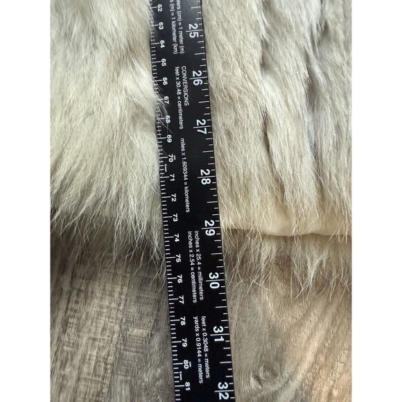 Vintage Wilson's Saga Blue Fox Fur Coat Size Small Style #71737 - Picture 10 of 12